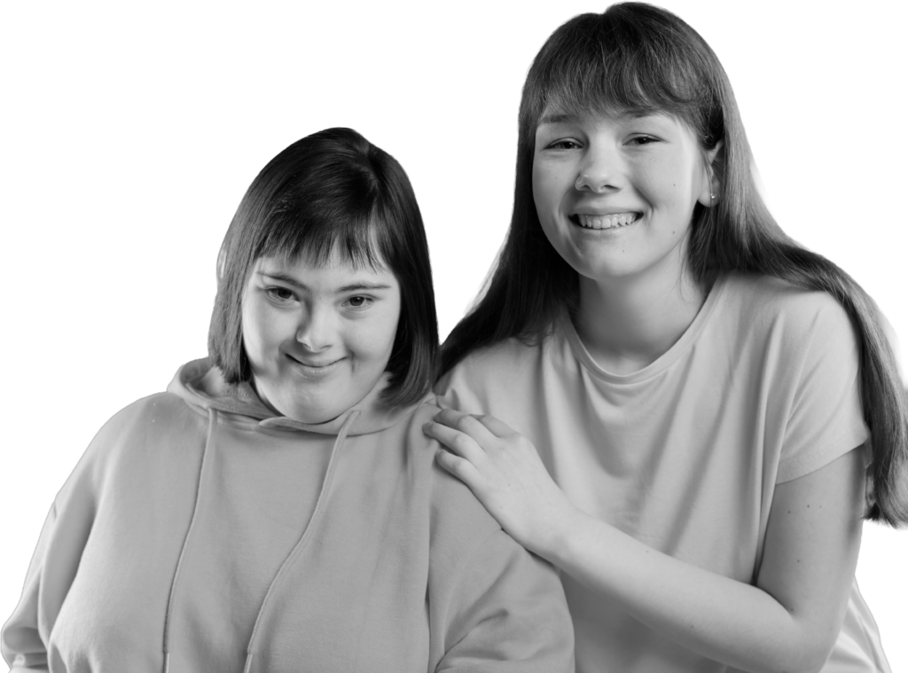 girls posing together